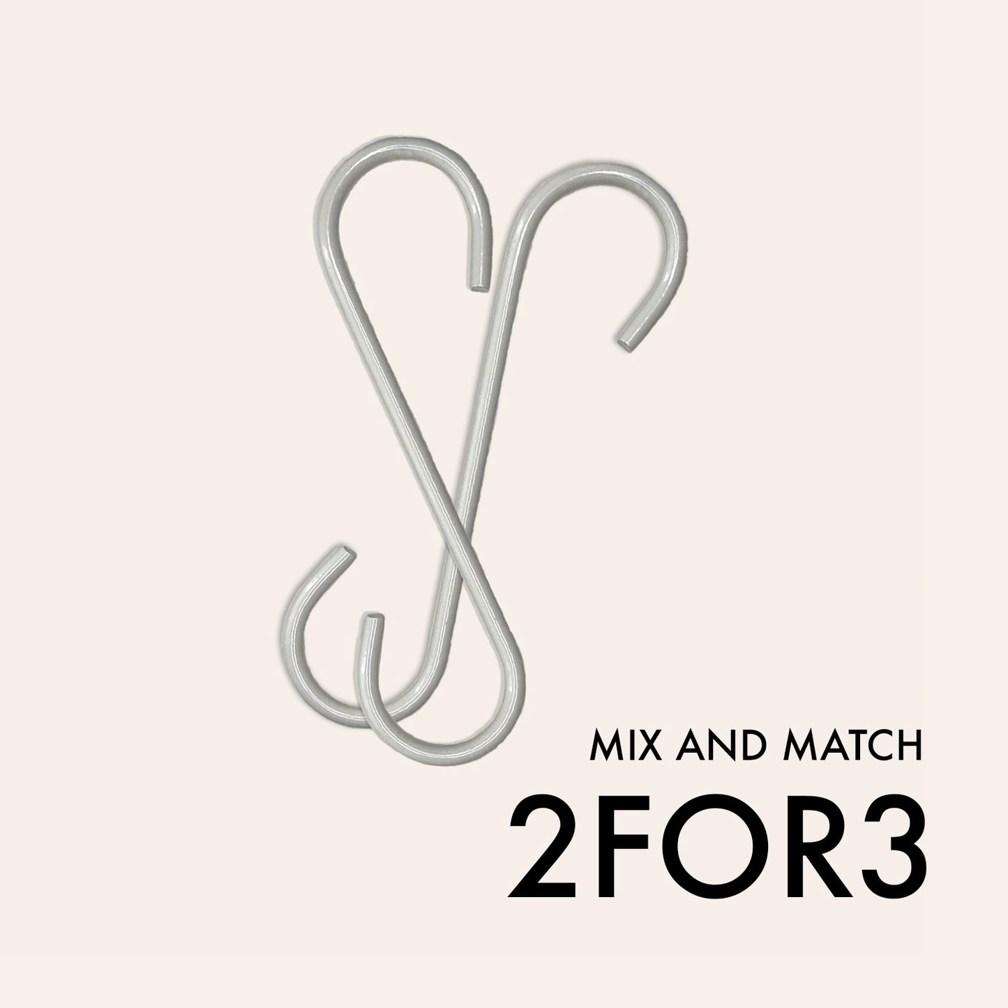 S-hook - Off-white