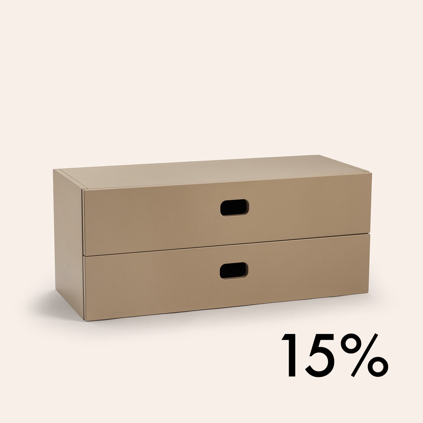 Drawer large - Camel