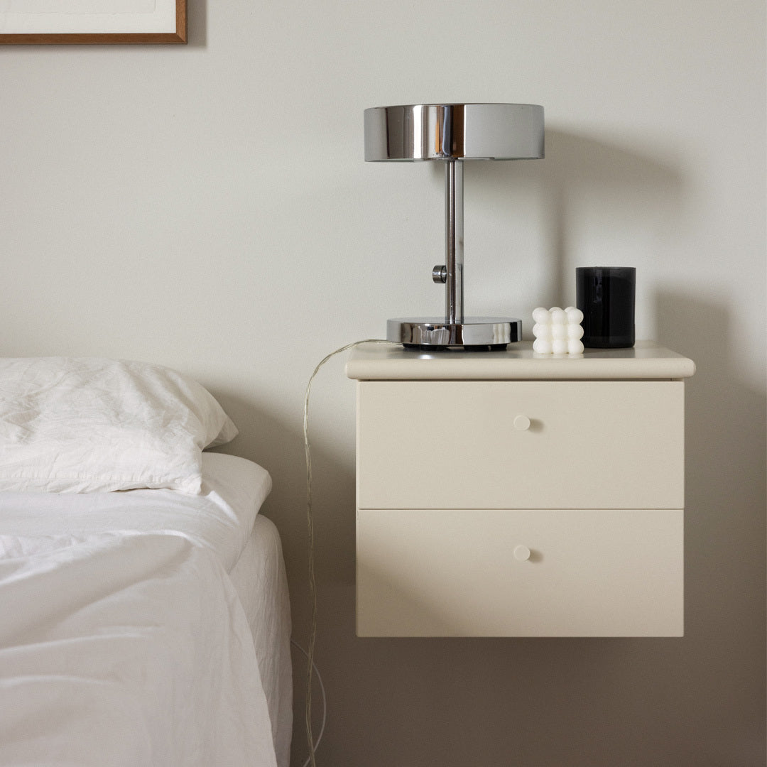 Top shelf and wall mount narrow - Off-white