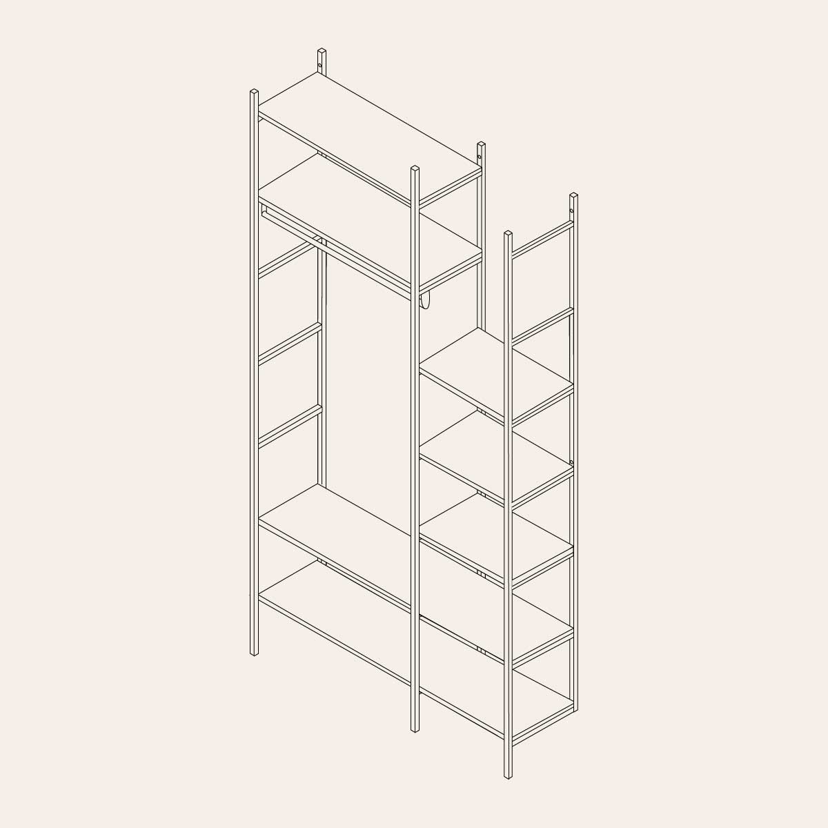 Jenny’s first shelf