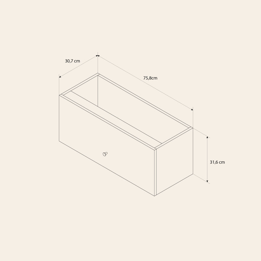 Cabinet Flip door - Off-white