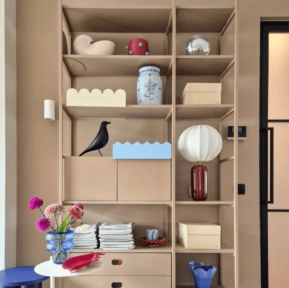 Shelf ladder – Camel 237 cm