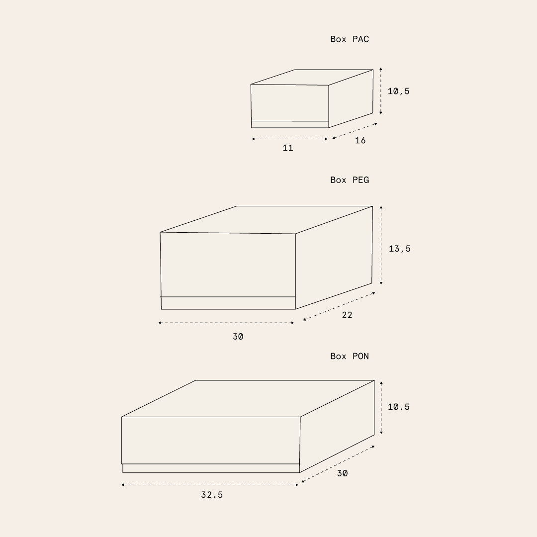 Peg box Medium - TÔNN x MAJASBOK 2-pack