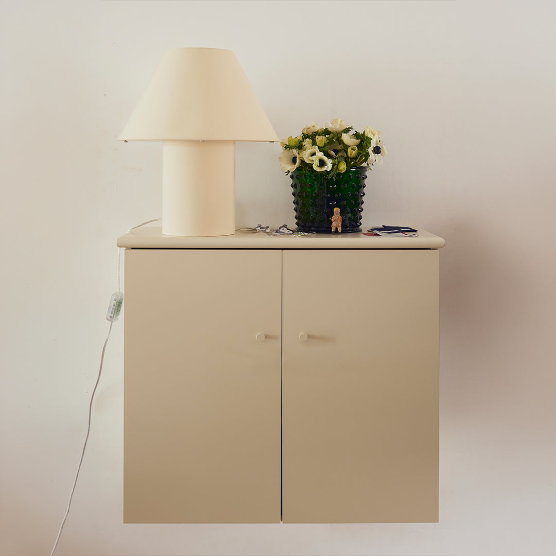 Vägghängd Skåp hög - Off-white