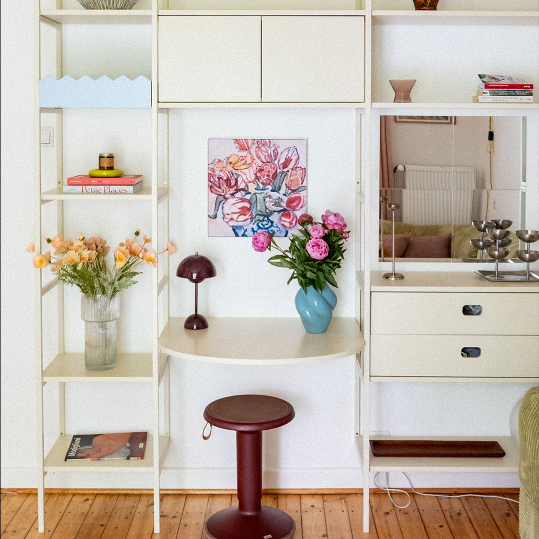 Skrivbord Round - Off-white