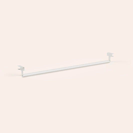 Tringle à vêtements Pinn 80 cm - Blanc