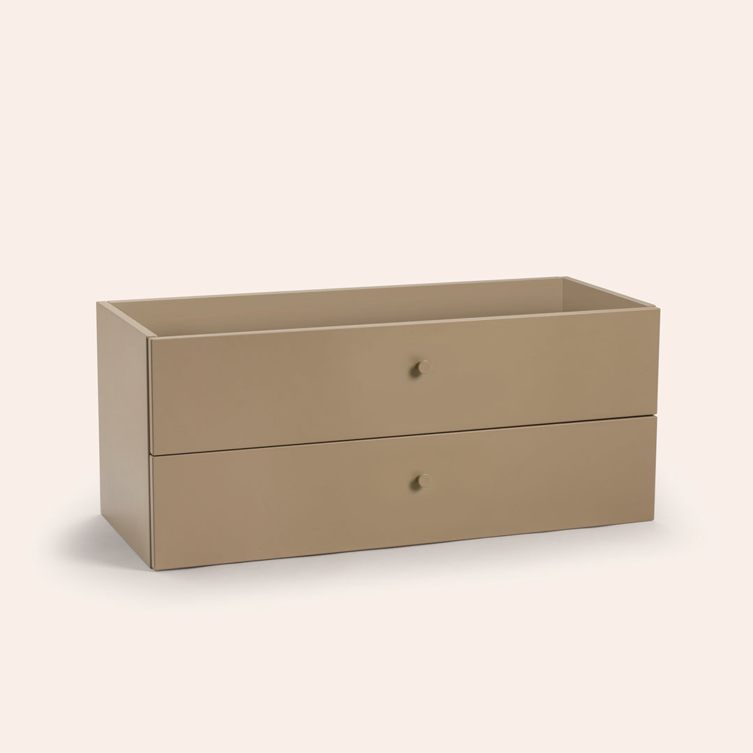 Drawer double - Camel