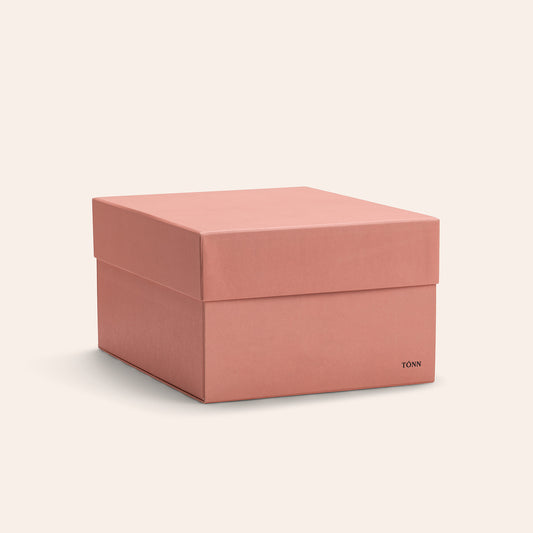 låda i rosa 