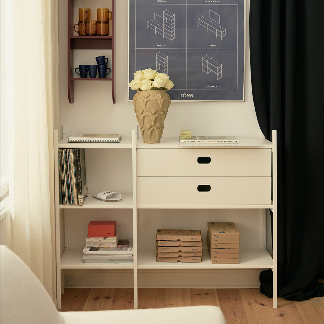 Drawer large - White