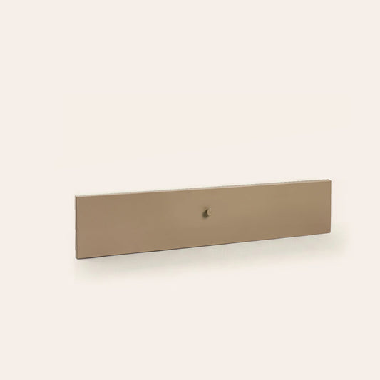 Drawer Front Knob Wide Lower - Camel