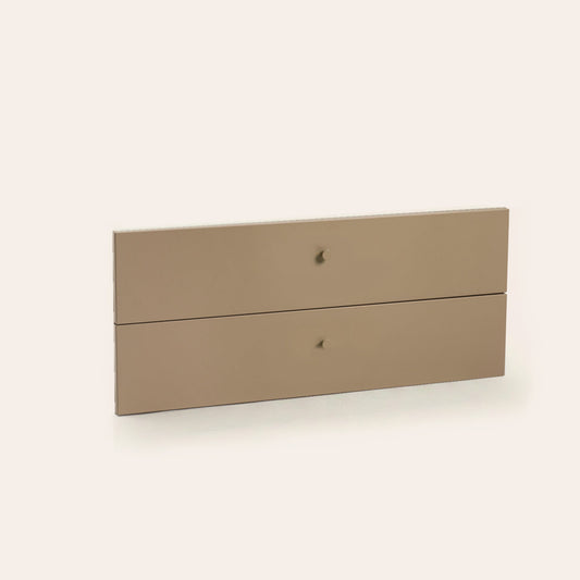 Drawer Front Knobs Wide - Camel