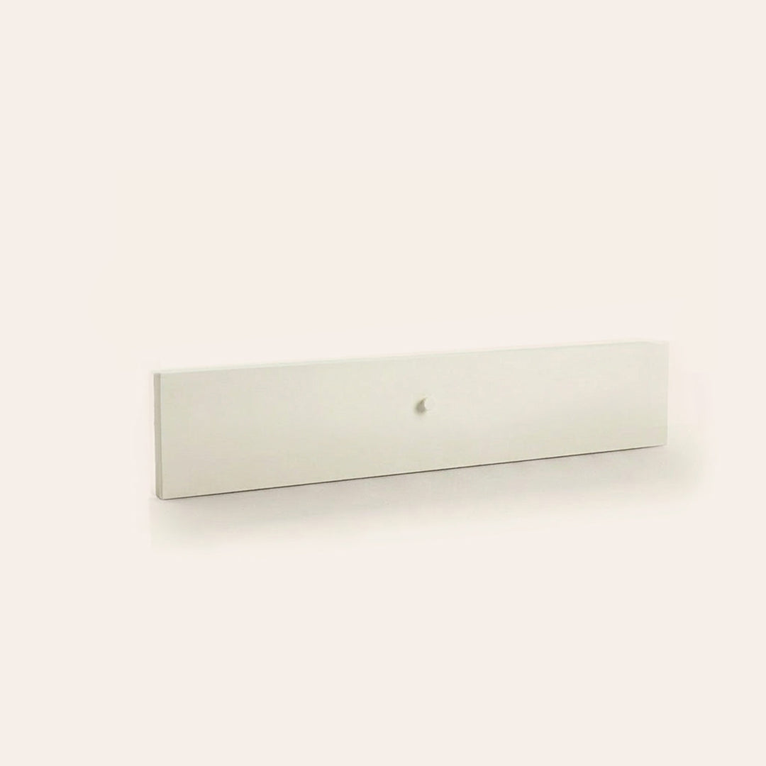 Drawer Front Knob Wide Upper - Off-white