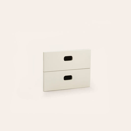 Drawer Front Hole Narrow - Off-white