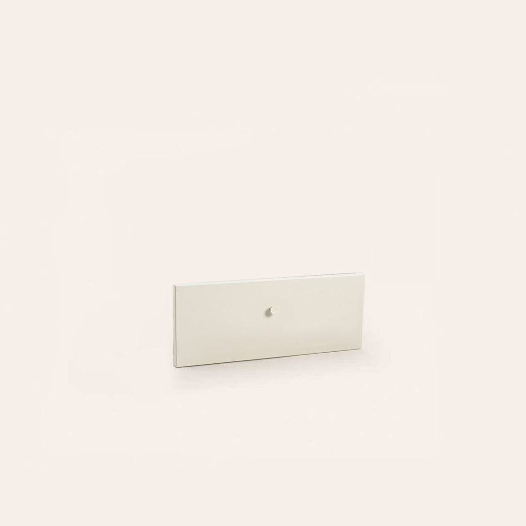 Drawer Front Knob Narrow Upper - Off-white