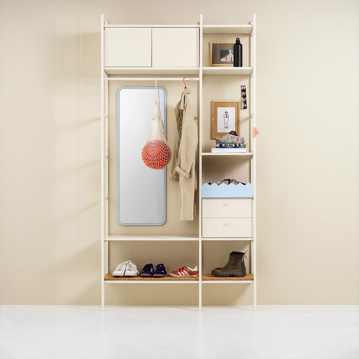 Hallway shelf